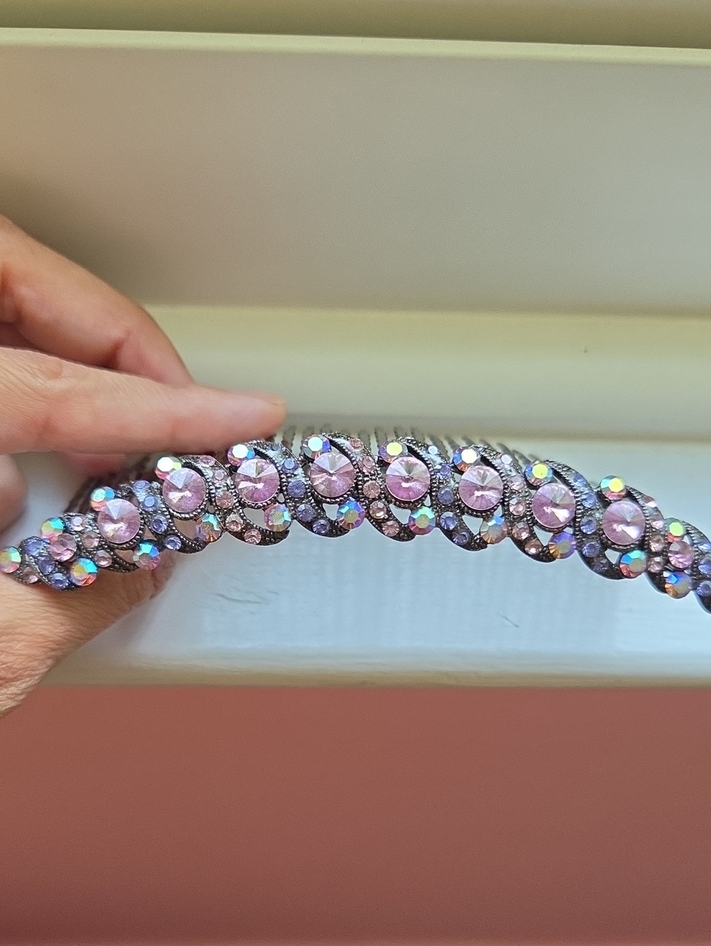 Up-Do Gorgeous Hair Accessory Purple, Pink